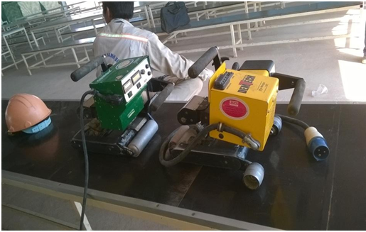 thi công hàn màng chống thấm hdpe
