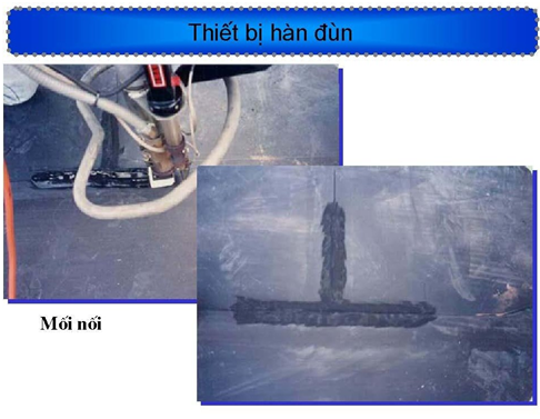 thiết bị hàn đùn